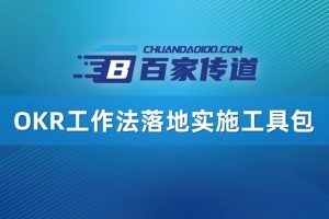 OKR工作法落地实施工具包