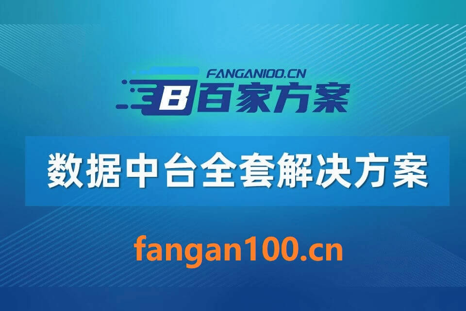 2026年数据中台整体解决方案-全1151页