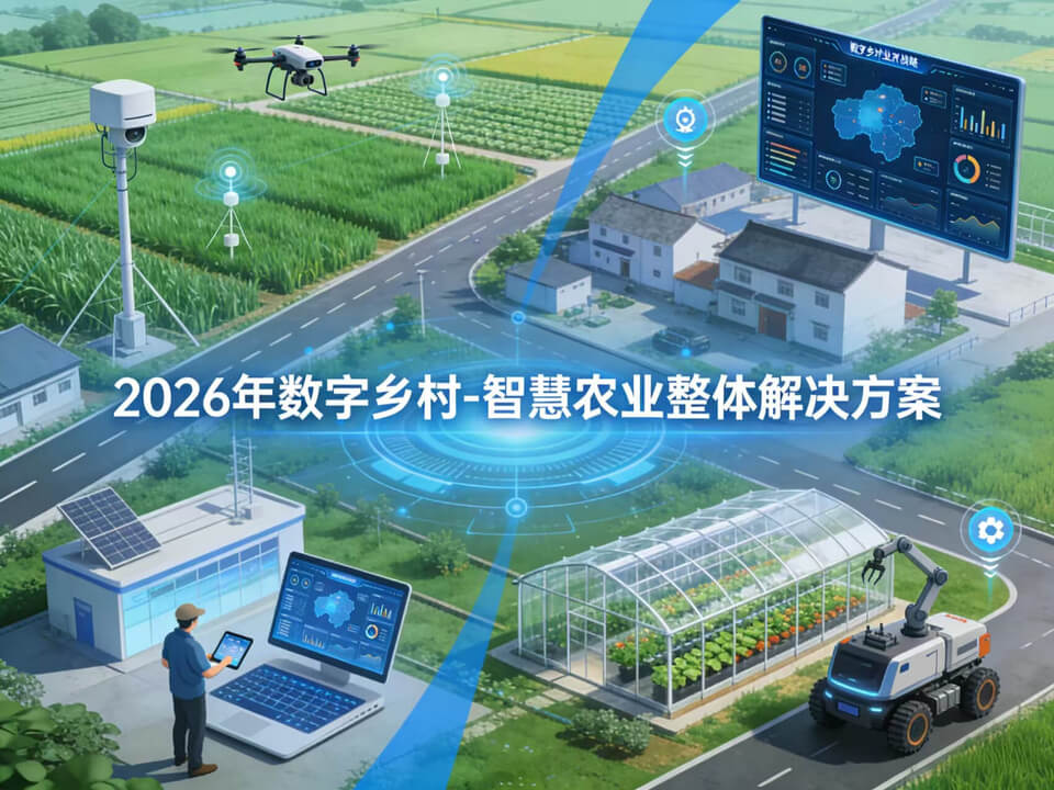 2026年数字乡村-智慧农业整体解决方案丨附全套方案资料下载插图 2026年数字乡村-智慧农业整体解决方案|附全套方案资料下载