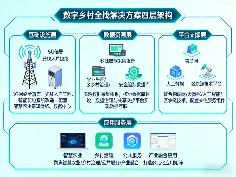 2026年数字乡村-智慧农业整体解决方案丨附全套方案资料下载插图2 2026年数字乡村-智慧农业整体解决方案|附全套方案资料下载