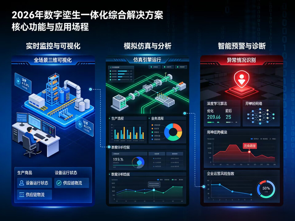 2026年数字孪生一体化综合解决方案|附全套方案下载插图2 2026年数字孪生一体化综合解决方案|附全套方案下载