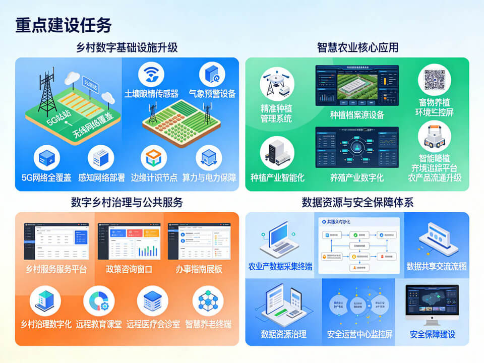 2026年数字乡村-智慧农业整体解决方案丨附全套方案资料下载插图3 2026年数字乡村-智慧农业整体解决方案|附全套方案资料下载