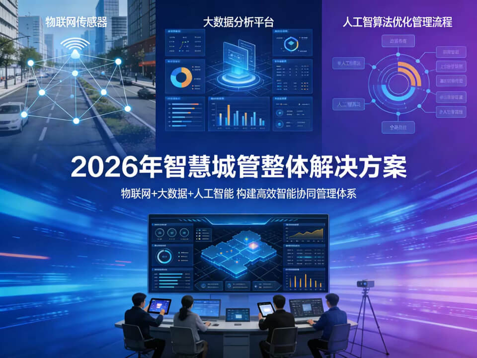 2026 新型智慧城管一体化建设实施方案 – 全956页插图 2026 新型智慧城管一体化建设实施方案 - 全956页