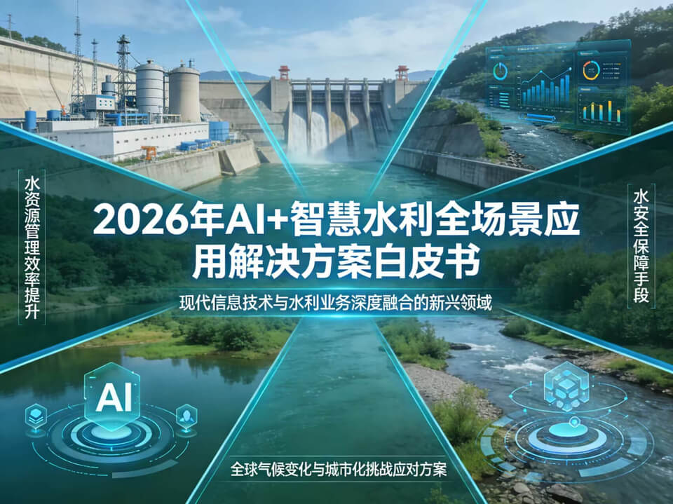2026年AI+智慧水利全场景应用解决方案白皮书｜智慧水利建设技术与落地应用 - 全1605页