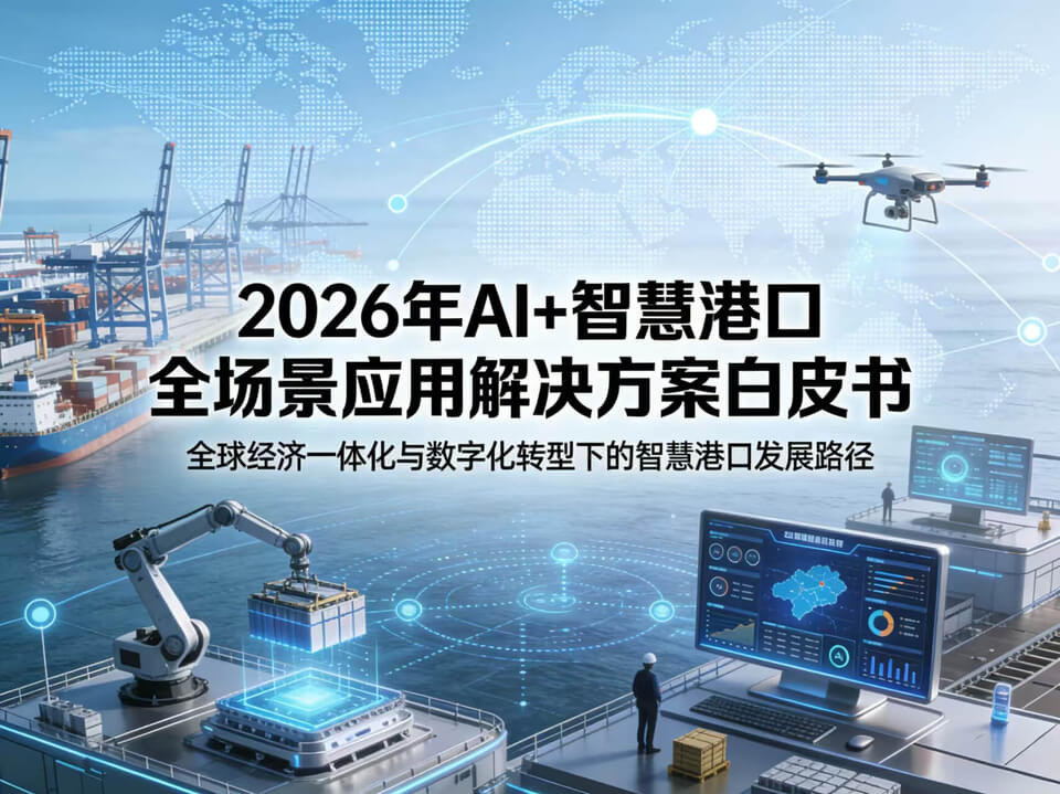 2026年人工智能赋能智慧港口:AI+全场景落地应用解决方案白皮书 – 全2448页下载插图 2026年人工智能赋能智慧港口:AI+全场景落地应用解决方案白皮书 - 全2448页下载