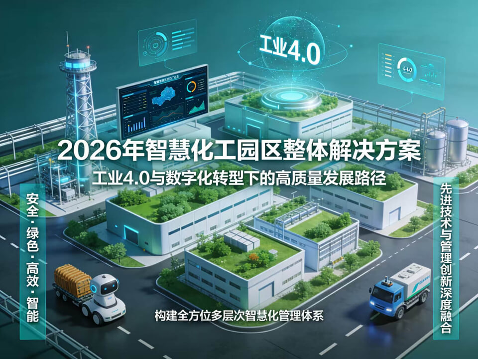 2026智慧化工园区整体解决方案-全923页|附全套相关方案资料下载插图 2026智慧化工园区整体解决方案-全923页|附全套相关方案资料下载