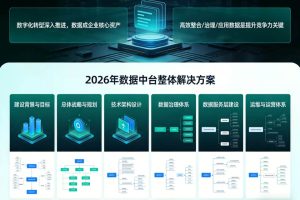 2026年数据中台整体解决方案-全1151页|数据中台建设方案与技术架构大全