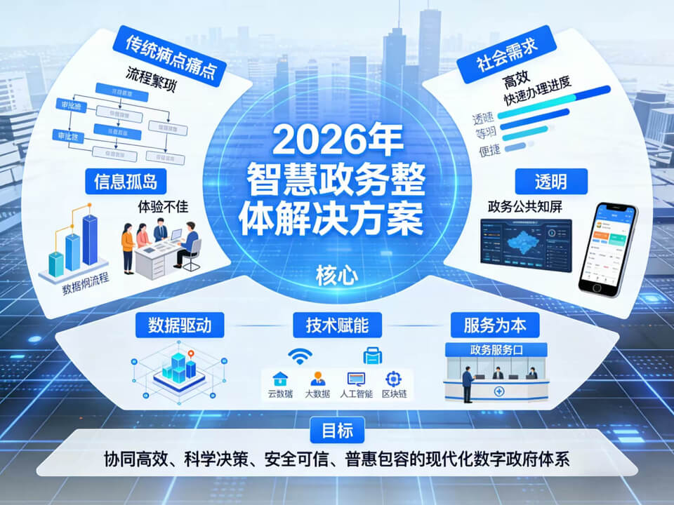 2026年数字化智慧政务建设整体实施方案-全套方案下载插图 2026年数字化智慧政务建设整体实施方案-全套方案下载