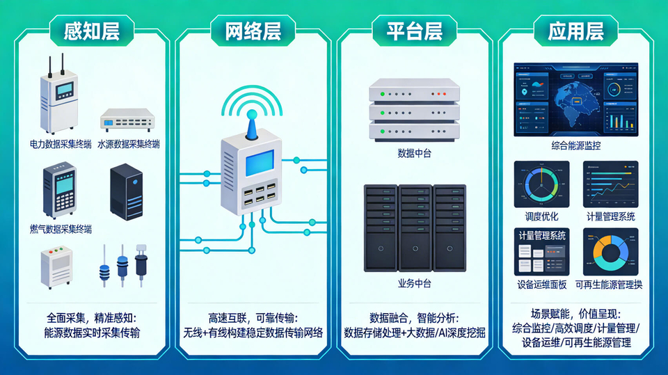 2026年智慧能源整体解决方案(四层架构,五大模块)|附1026页全套方案资料下载插图1 2026年智慧能源整体解决方案|附1026页全套方案资料下载
