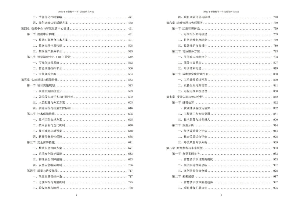 2026年智慧楼宇一体化综合解决方案 – 全域协同联动建设实施方案-1117页插图4 2026年全域协同型智慧楼宇整体建设实施方案 - 全1117页