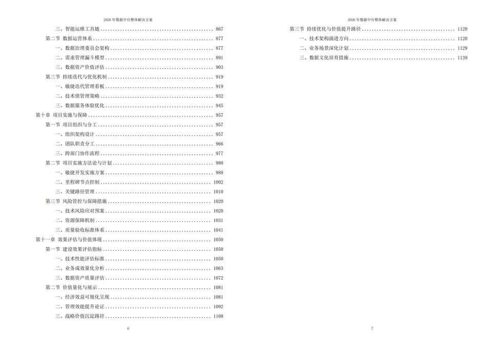2026年数据中台整体解决方案-全1151页