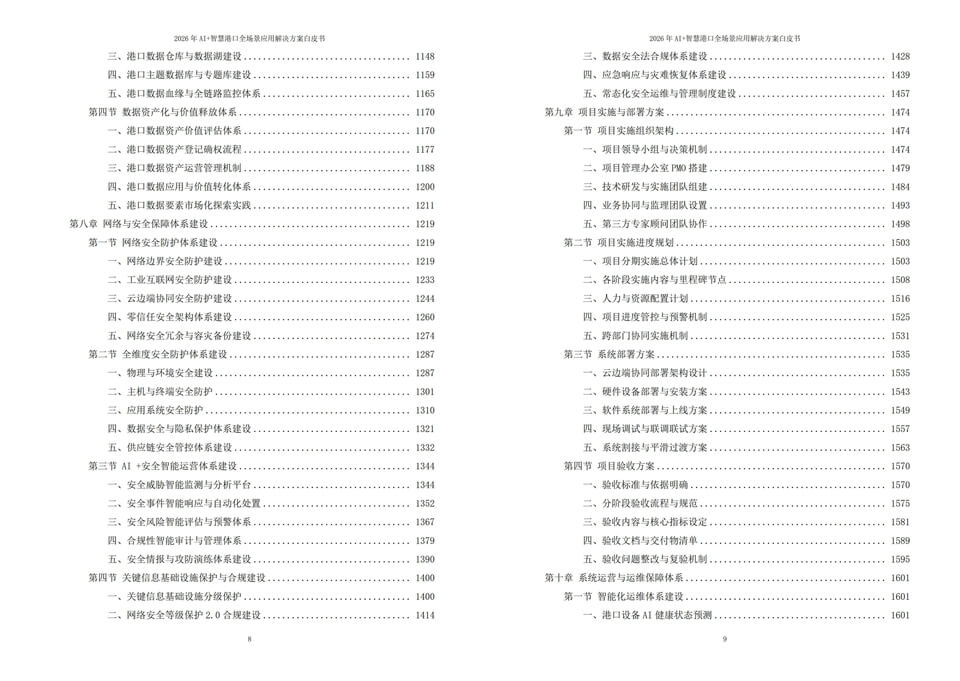 2026年人工智能赋能智慧港口：AI+全场景落地应用解决方案白皮书 - 全2448页下载